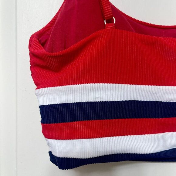 New Beach Riot Mae Top in America Color Block Size L - Picture 8 of 11